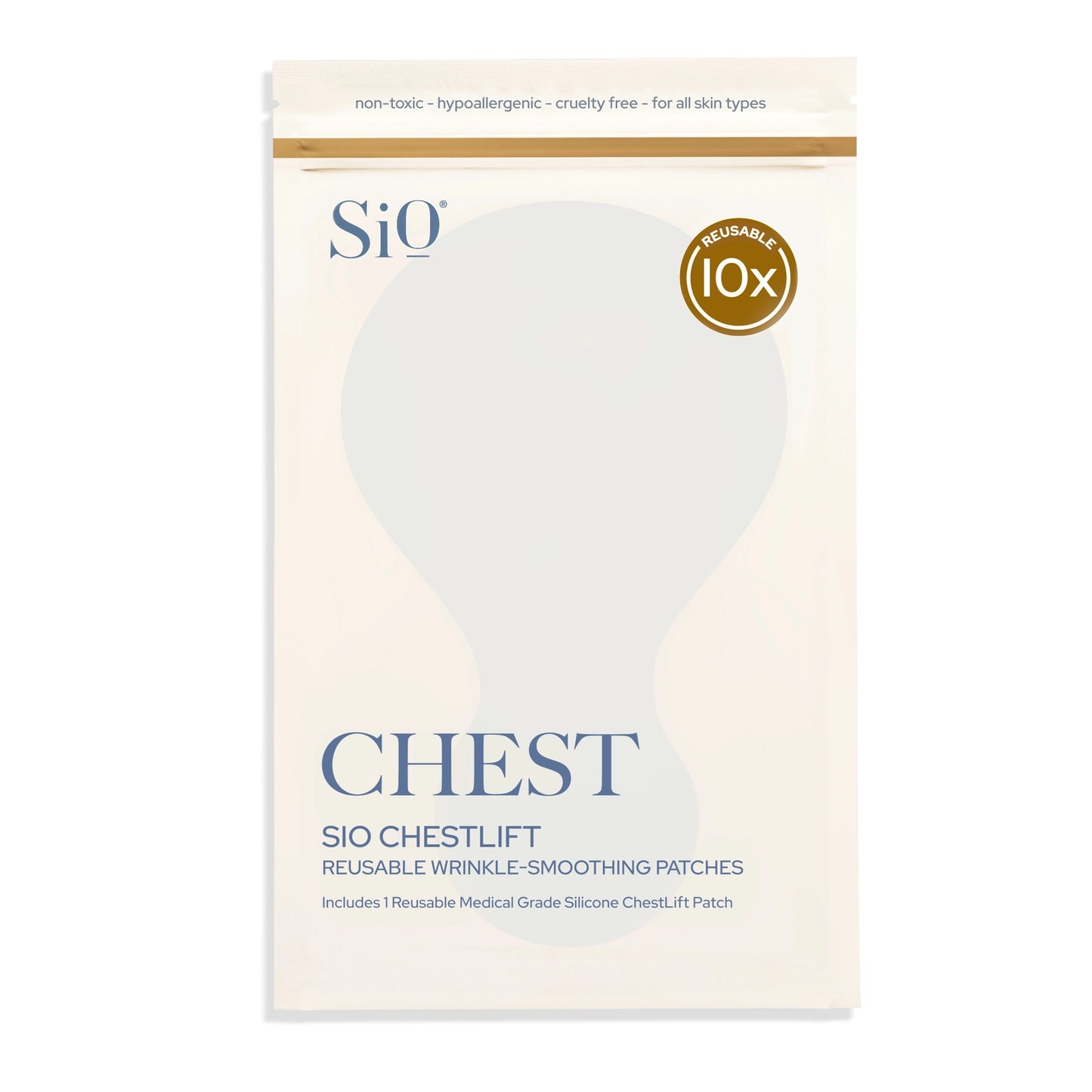 SiO Beauty Chestlift Reusable Smoothing Patches