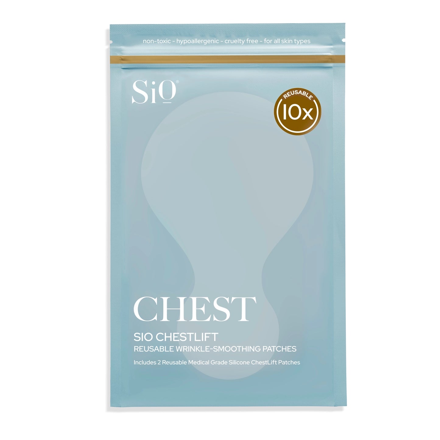 SiO Beauty Chestlift Reusable Smoothing Patches